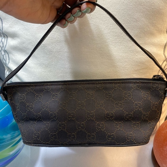 GUCCI CANVAS BOAT BAG - Picture 2 of 13